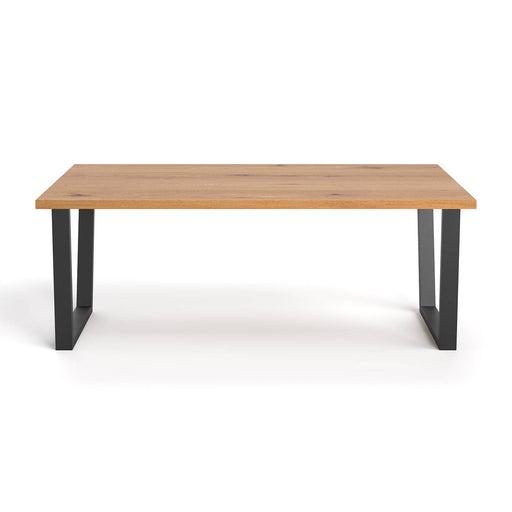 Industrial Esstisch aus massiver Eiche | Tisch Erant in verschiedenen Größen - 120 x 80 x 75