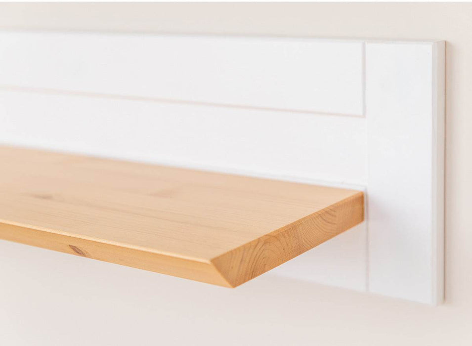 Wandbrett aus Massivholz | Regal Marone Elite -