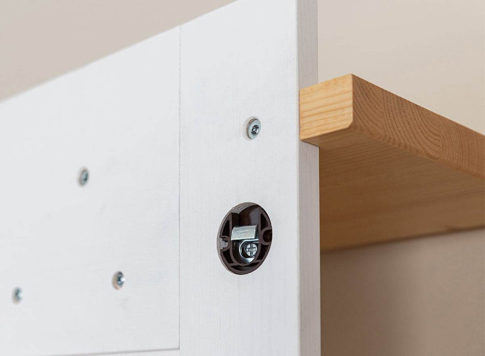 Garderobenpanel aus Massivholz | Hängegarderobe Marone Elite mit 8 Haken -