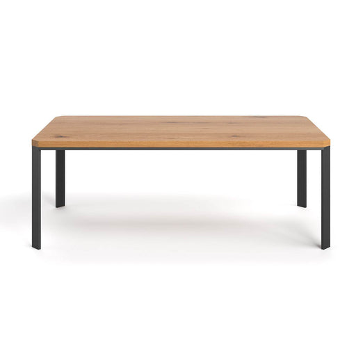 Industrial Esstisch aus massiver Eiche | Tisch Mart in verschiedenen Größen - 120 x 80 x 75