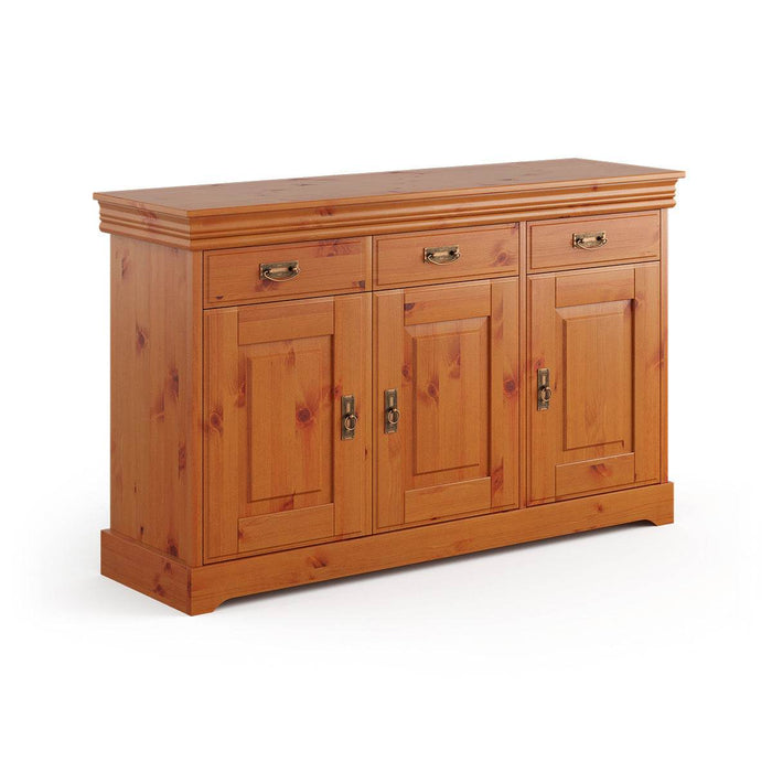 Landhaus Sideboard Toskania aus Massivholz gebeizt -