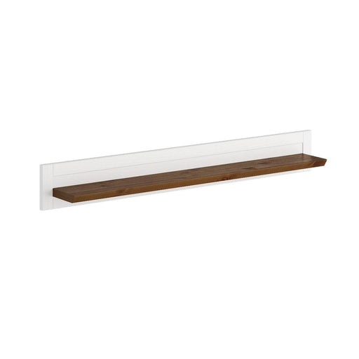 Wandbrett aus Massivholz | Regal Marone Elite Tabacco -
