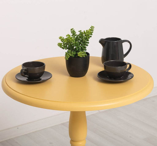 Bistrotisch | Kleiner Esstisch aus Massivholz rund -