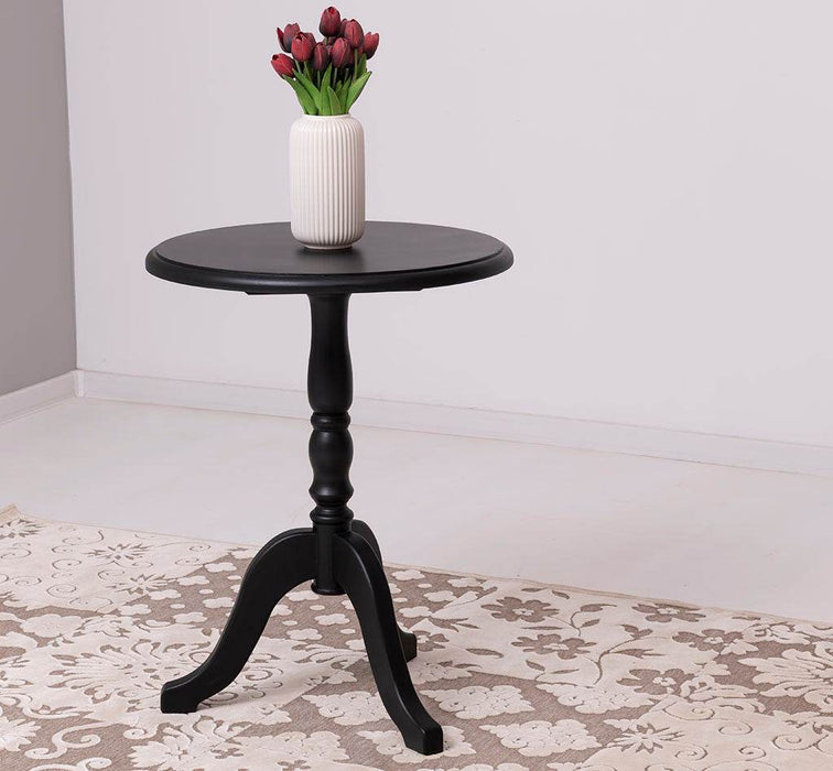 Bistrotisch | Kleiner Esstisch aus Massivholz rund -