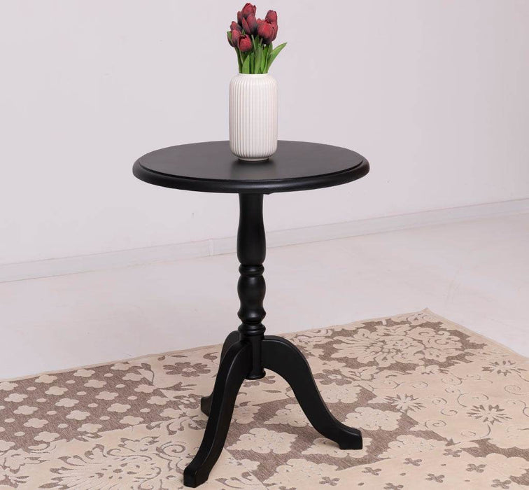 Bistrotisch | Kleiner Esstisch aus Massivholz rund -