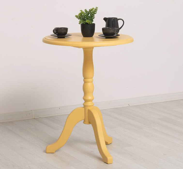 Bistrotisch | Kleiner Esstisch aus Massivholz rund -