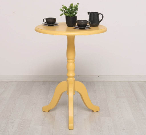 Bistrotisch | Kleiner Esstisch aus Massivholz rund -