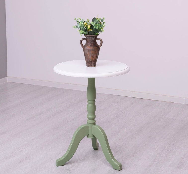Bistrotisch | Kleiner Esstisch aus Massivholz rund -