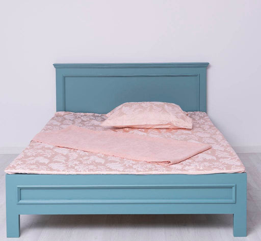 Elegantes Bett aus Massivholz im Landhausstil - 90 x 200