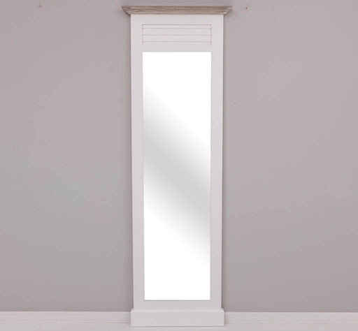 Ganzkörperspiegel aus Massivholz - Lamellenholz -