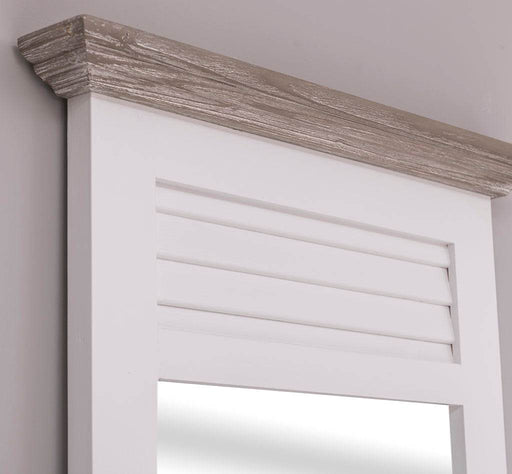 Ganzkörperspiegel aus Massivholz - Lamellenholz -