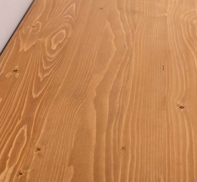 Konsolentisch aus Massivholz mit gedrehten Beinen -