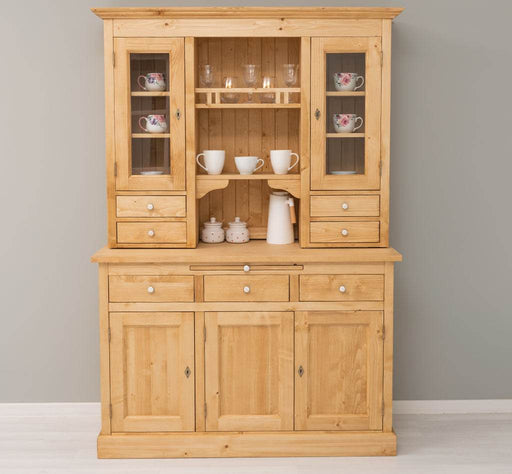 Küchen- und Buffetschrank aus Massivholz im Landhausstil -