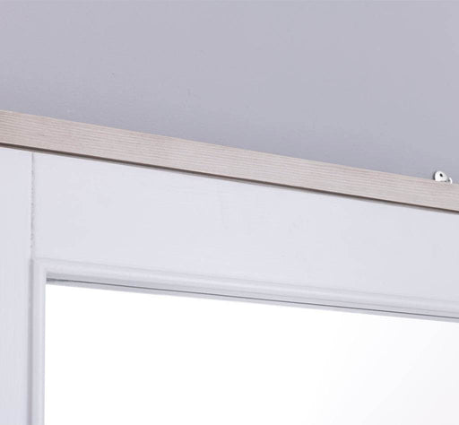 Minimalistischer Wandspiegel aus Massivholz -