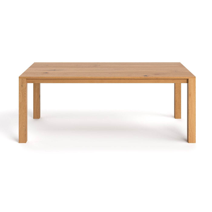 Moderner Esstisch aus massiver Eiche | Tisch Plain in verschiedenen Größen - 120 x 80 x 75
