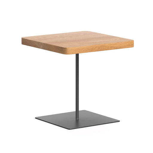 Industrial Nachttisch aus massiver Eiche | Bestelltisch Plane -