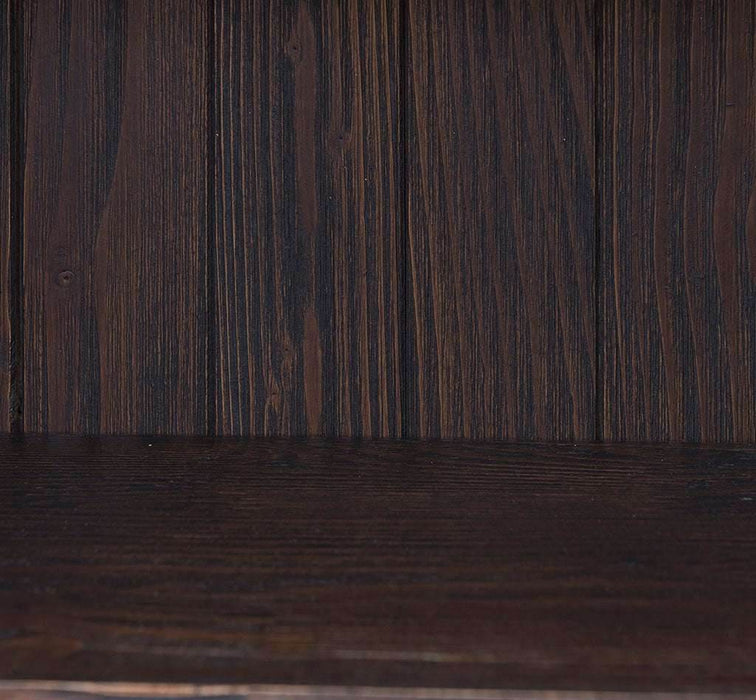 Schmaler Vitrinenschrank - in verschiedenen Farben - Blau