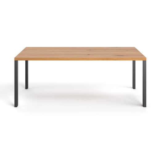 Industrial Esstisch aus massiver Eiche | Tisch Ramme in verschiedenen Größen - 120 x 80 x 75