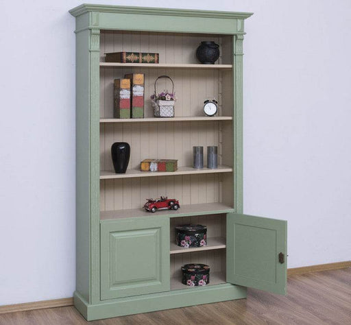 Bücherschrank aus Massivholz | Regal im Landhausstil -