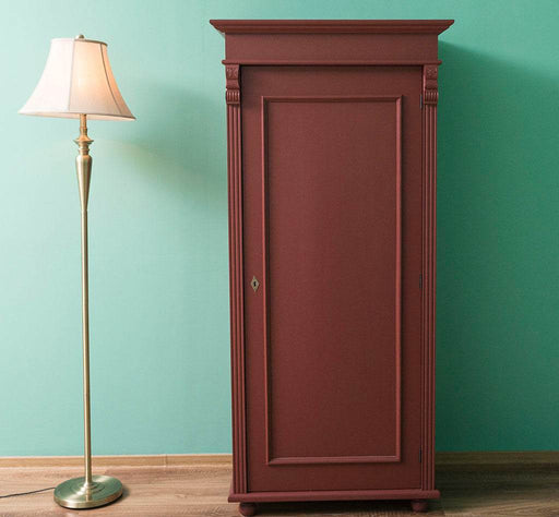 Kleiderschrank aus Massivholz - in verschiedenen Farben - Vintage- Schwarz