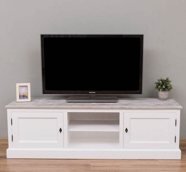 TV-Sideboard aus Massivholz verschließbaren Türen -