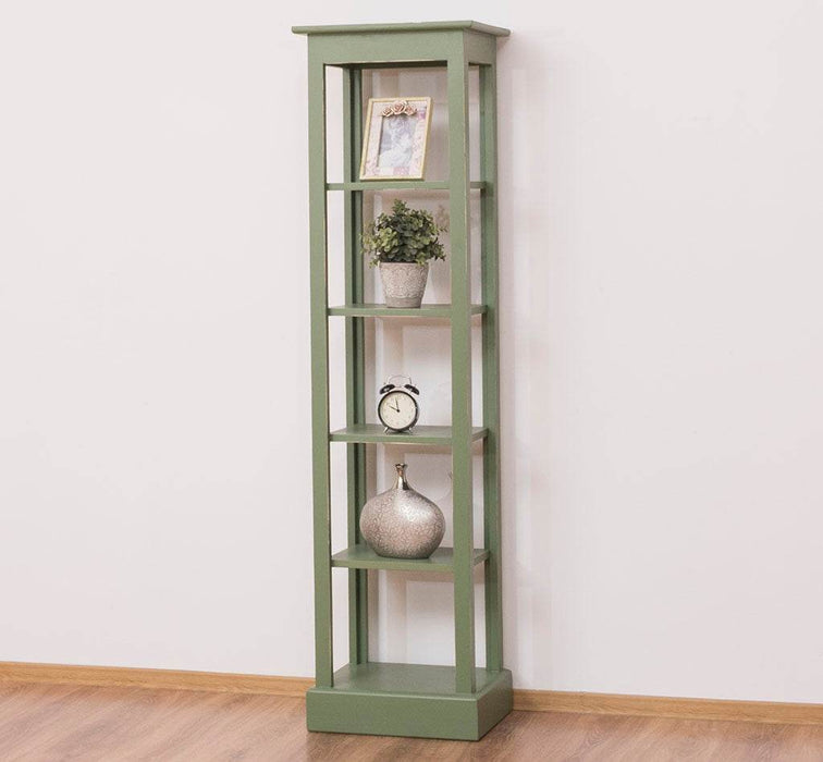 Offenes Regal aus Massivholz in verschiedenen Farben - Beige