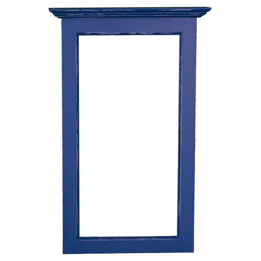 Wandspiegel im Landhausstil - Blau