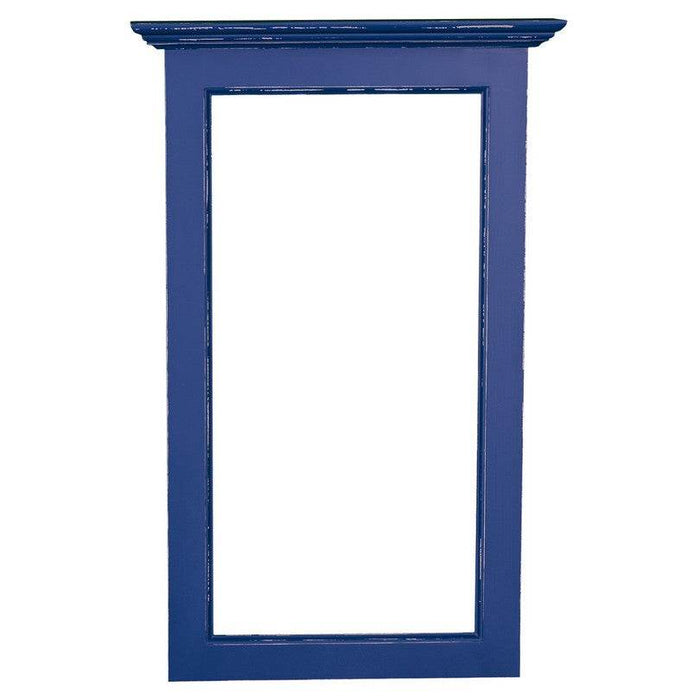 Wandspiegel im Landhausstil - Blau