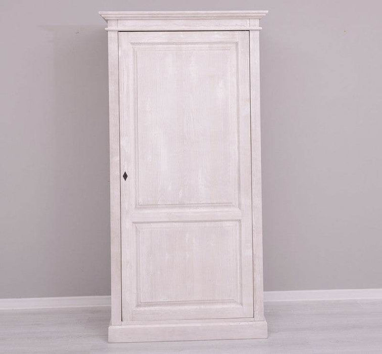 Vintage Kleiderschrank aus Massivholz in verschiedenen Farben - Pinie - gebürstet