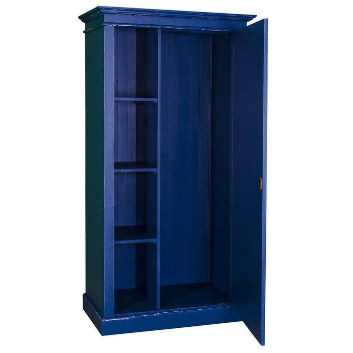 Vintage Kleiderschrank aus Massivholz in verschiedenen Farben - Weiß