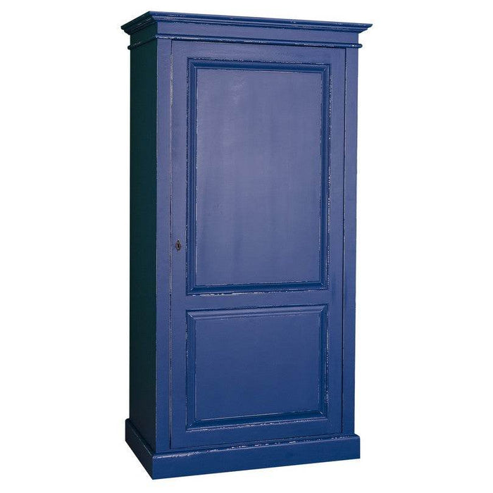 Vintage Kleiderschrank aus Massivholz in verschiedenen Farben - Vintage - Blau