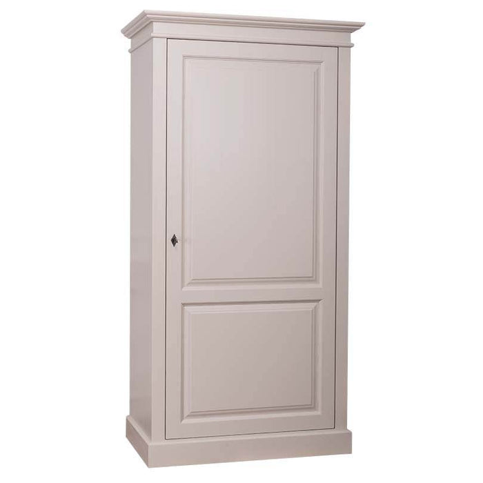 Vintage Kleiderschrank aus Massivholz in verschiedenen Farben - Creme