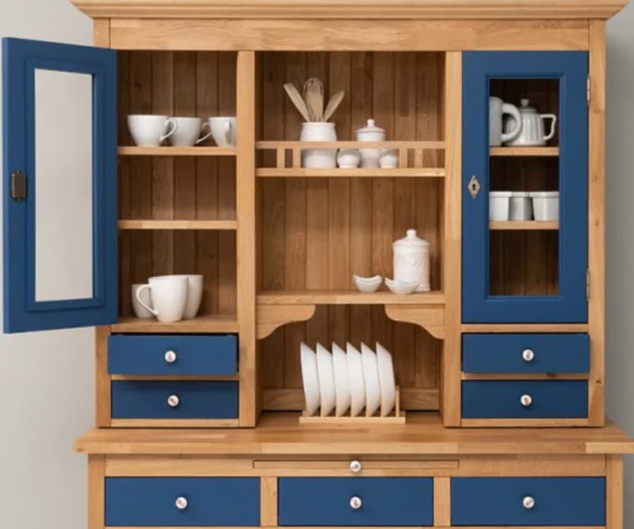 Massivholzmöbel-Becker Kollektion - Geschirrschränke -