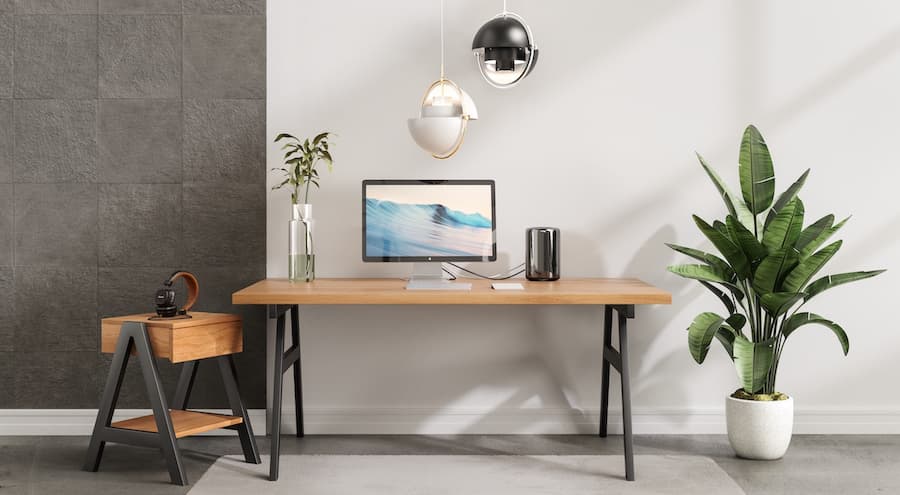 Arbeitszimmermöbel für konzentriertes Arbeiten 