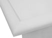 Couchtisch Belluno Elegante aus Massivholz in Weiß - 