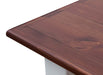 Couchtisch Belluno Elegante aus Massivholz in Weiß - 