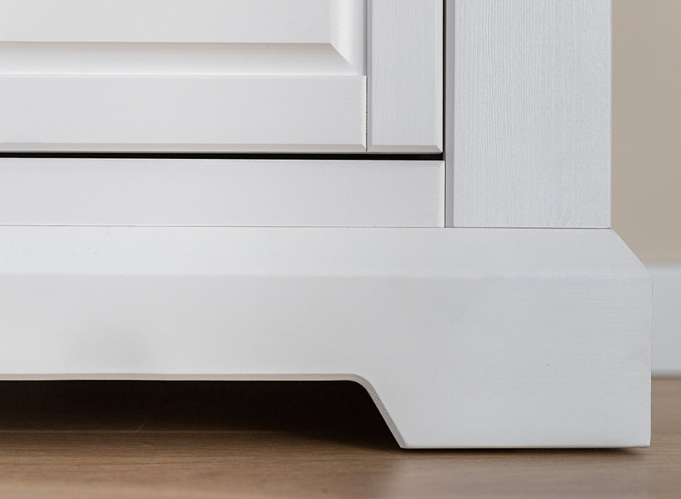 Kleines Sideboard aus Massivholz | Zweitürige Kommode Marone Elite mit Schubladen