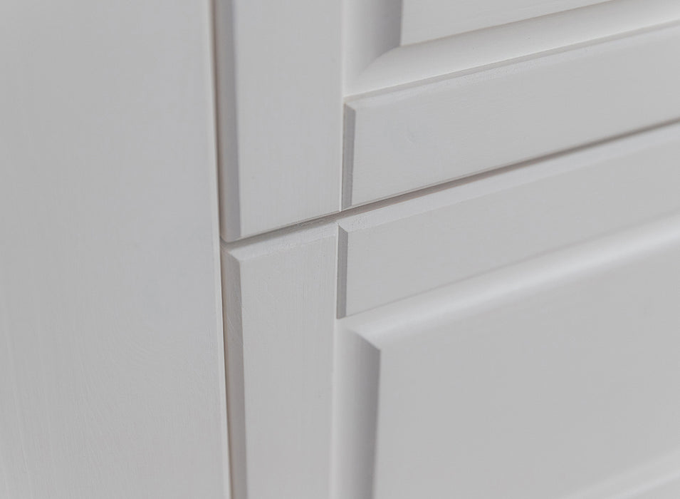 Kleines Sideboard aus Massivholz | Zweitürige Kommode Marone Elite mit Schubladen