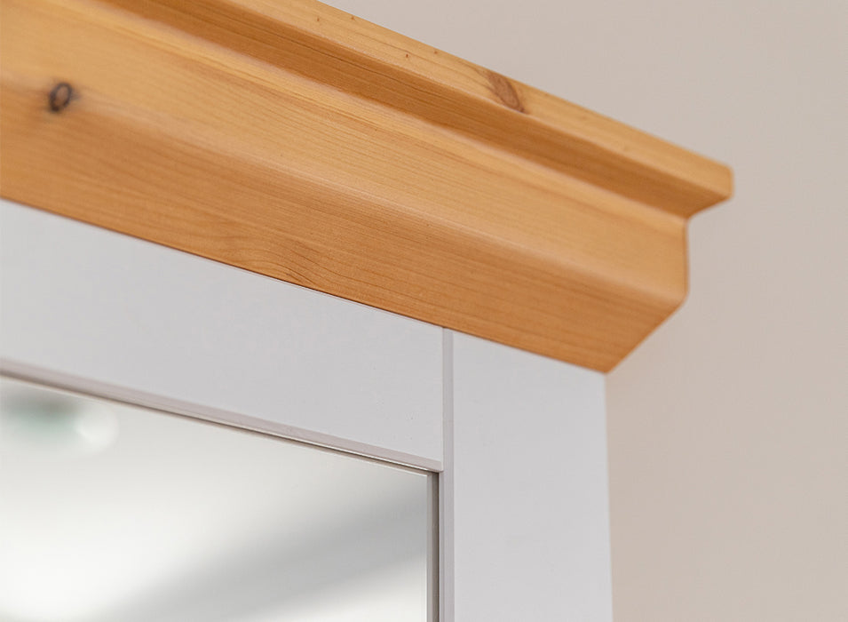 Wandspiegel aus Massivholz |  Spiegel Marone Elite