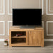 Kleines TV-Board aus massiver Wildeiche