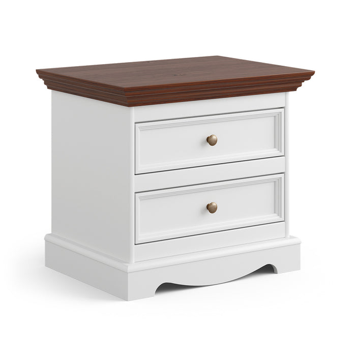 Nachtkonsole Belluno Elegante aus Massivholz