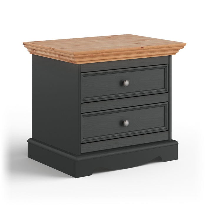 Nachtkonsole Belluno Elegante aus Massivholz