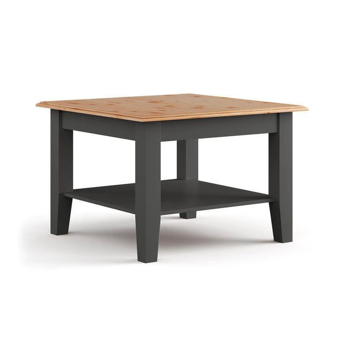 Couchtisch Belluno Elegante aus Massivholz in Graphit