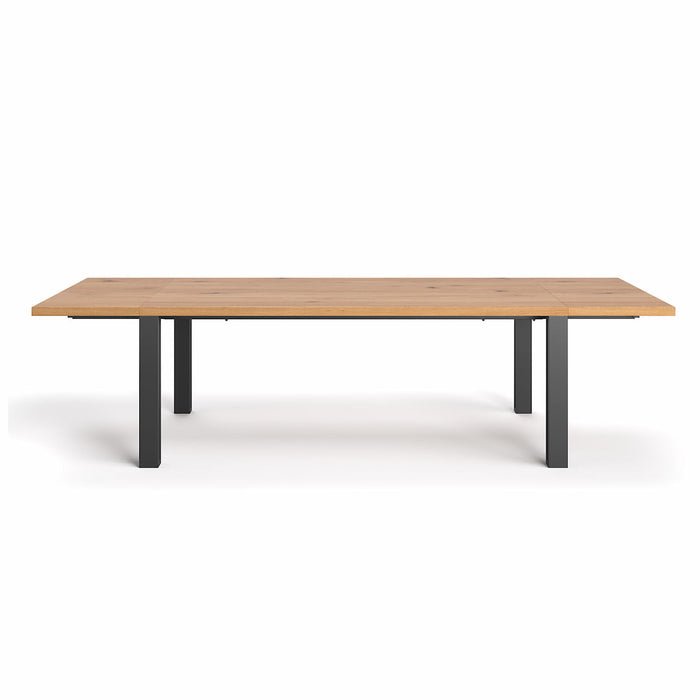 Ausziehbarer Industrial Esstisch Eiche | Ausziehtisch Fold in verschiedenen Größen