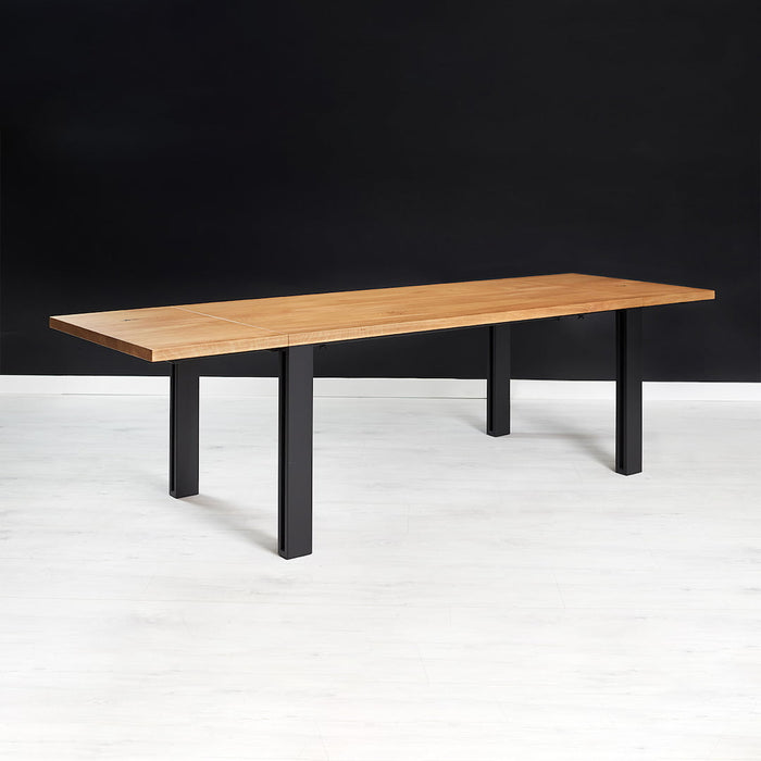 Ausziehbarer Industrial Esstisch Eiche | Ausziehtisch Fold in verschiedenen Größen