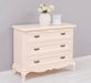 Sideboard aus Massivholz mit 3 Schubladen | Barock Kommode mit geschwungenen Füßen - 