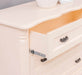 Sideboard aus Massivholz mit 3 Schubladen | Barock Kommode mit geschwungenen Füßen - 