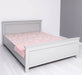 Bett aus Massivholz im Landhausstil mit Schubladen - Kastanie / 90x200