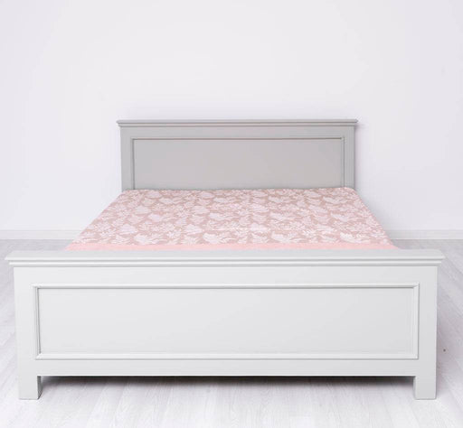 Bett aus Massivholz im Landhausstil mit Schubladen - Kastanie / 90x200