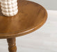 Bistrotisch | Kleiner Esstisch aus Massivholz rund -